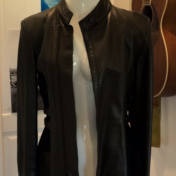 Dirk Bikkembergs Leather Jacket - Picture 1 of 6